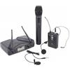 Eikon Radiomicrofono UHF PLLcon microfono gelato archetto lavalier Proel WM700DKIT