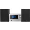 Kenwood Mini Hi Fi Bluetooth RMS 30 W Lettore mp3 porta USB Silver Kenwood M-7000S-S