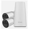 EZVIZ BC1-B2 (CS-BC1-B2) Kit da ESTERNO con 2 telecamere a batteria + base