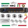 Power Dynamics IMPIANTO AUDIO FILODIFFUSIONE PER GRANDI SPAZI DA 1000 A 2000 METRI QUADRI CIRCA