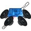 GS AUDIO Pacchetto GS Audio 4 woofer PLATINUM FLAT 200mm + 1 amplificatore 280.2CMP