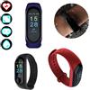 TrAdE Shop Traesio SMARTWATCH BRACCIALE OROLOGIO SMART BLUETOOTH CARDIOFREQUENZIMETRO OLED MI3