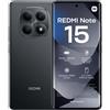 XIAOMI REDMI NOTE 15 4G 8GB RAM 256GB NFC DUAL SIM 6.77'' MIDNIGHT BLACK ITALIA