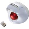 Nakabayashi Digio2 Q Trackball Mouse 2,4 GHz Wireless Silenzioso 5 Pulsanti B...
