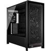 Corsair Case FRAME 5000D RS Midi Tower Nero con vetro temperato e illuminazione