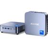 ACEMAGIC M5 Mini PC, Intel I5-14500Hx (14C(6P+8E)/20T, Bis Zu 4.9Ghz),16Gb DDR4