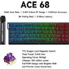 Does not apply MCHOSE ACE 68 Interruttore Magnetico Tastiera Da Gioco Effetto Hall Trigger Rapi