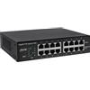 InLine Iniettore PoE+ Gigabit Network Hub 8 porte, metallo, no ventola 1U