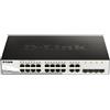 D-LINK SMART SWITCH 16-PORT 10/100/1000 - 4 X SFP PORT
