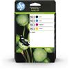 HP 6ZC69AE 953 Original Ink Cartridges, Black/Cyan/Magenta/Yellow, Multipack Bla