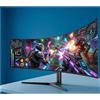 GORICA Monitor Gaming Ultra-Wide 49 pollici Risoluzione 3840x1080