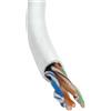 GI1159 GC570 305 metri BOX CAT 5E RETE CAVO UTP PVC STRANDED NUCLEO CAVO BIANCO