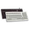 CHERRY 19\" compact PC keyboard G80-1800 FR tastiera USB + PS/2 QWERTY Grigio