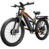 Puluma Bicicletta elettrica PULUMA PE86 Pro con doppio motore e batteria da 4
