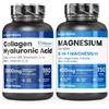Vitastrong Magnesio 5-in-1 & Collagene + Acido Ialuronico - Pelle e be
