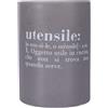 VILLA D'ESTE HOME TIVOLI Victionary Barattolo Porta Utensili 10x14,5cm Ceramica