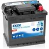 Exide batteria auto EXIDE START 12V 50Ah 500A 210x175x190