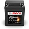 Bosch Batteria di avviamento BOSCH 12 V, 12 Ah, 125 A/EN per moto