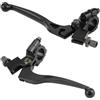 Ejoyous Leva Freno Frizione Moto 22mm 7/8in Manubrio Leva Frizione Pieghevole Leva Freno con Trespolo per Dirt Pit Bike per Controllo Supremo e Arresti Affidabili