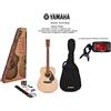 YAMAHA F310P PACK CHITARRA ACUSTICA NAT KIT BORSA ACCORDATORE TRACOLLA CORDE CAP