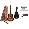 YAMAHA F310P PACK CHITARRA ACUSTICA TBS KIT BORSA ACCORDATORE TRACOLLA CORDE CAP