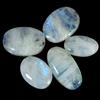 Gemstonedesire 60,70 ct. 100% pietra di luna arcobaleno naturale cabina ovale lotto all'ingr...