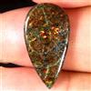 Gemstonedesire 8,15 ct affascinante 100% naturale ammolite canadese cabina 11x20x4 mm pietra...