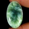 Gemstonedesire Cabina ovale a goccia pietra di luna verde naturale 53,50 ct 25x43x6 mm gemme...