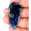 Gemstonedesire 36,70 ct 100% naturale blu Power Pietersite Pear Cab 20 x 46 x 4 mm pietra pr...