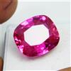 20.30 CT Naturale Rosa Rubino Taglio Cushion Certificato Mozambico Fantastico