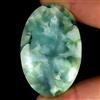 Gemstonedesire Pietra di luna verde naturale 100,40 ct cabina ovale a goccia 34x52x6 mm gemm...