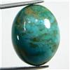 Gemma Sciolta Naturale Turchese Blu Cabochon Ovale IGL 20,90 Ct