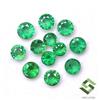 SBI Gems 3 MM A 4 Smeraldo Naturale Taglio Rotondo Lotto 12 Pezzi 2.12 Cts Non Trattato