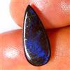 Gemstonedesire 4,75 ct. 100% naturale multi fuoco ammolite pera cabochon 7x17x4 mm pietra pr...