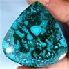Gemstonedesire 155,00 ct 100% naturale grande malachite crisocolla pera cabina 52 x 55 x 6 m...