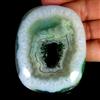 Gemstonedesire 329,10 ct. 38 x 57 x 5 mm splendida cabina di design in onice druzy agata con...