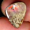 Gemstonedesire 8,10 ct affascinante 100% naturale ammolite canadese cabina 12x17x4 mm pietra...