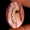 Gemstonedesire 61,05 ct 100% rodocrosite rosa naturale cabochon ovale 26 x 39 x 5 mm pietra ...