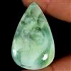 Gemstonedesire Pietra di luna verde naturale 61,20 ct pera a goccia cabina 28x46x6 mm gemme ...