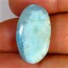 Gemstonedesire 16,90 Cts Natural Sky Blue Larimar ovale cabochon 13x23x6 mm pietra preziosa ...