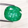 Smeraldo Naturale Colombiano Verde 20.20 Ct Gemma Sciolta Cushion IGL