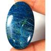 Gemstonedesire 81,15 ct Natural Designer Azurite Shattuckite Oval Cab 26x45x7 mm pietra prez...