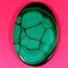 Gemstonedesire 196,70 ct .100% naturale classica verde malachite ovale cabina 40 x 59 x 6 mm...