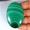 Gemstonedesire Cabochon ovale in malachite verde naturale 229,30 ct.100% 39 x 60 x 8 mm piet...
