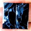 Gemstonedesire 23,40 ct.100% naturale blu Pietersite coppia abbinata cabina ottagonale 11x22...