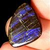Gemstonedesire 9,90 ct affascinante 100% naturale ammmolite canadese cabina 14x19x4 mm pietr...