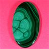 Gemstonedesire 163,20 ct .100% naturale classica verde malachite ovale cabina 33x58x6 mm pie...
