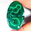 Gemstonedesire 126,50 ct .100% naturale grande malachite crisocolla ovale cabina 32 x 54 x 5...