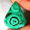Genstonedesire Pietra preziosa 167,80 ct verde naturale Amzinig design pera malachite verde ...