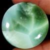 Gemstonedesire 54,50 ct pietra di luna verde naturale lacrima cabina rotonda 32x32x6 mm gemm...